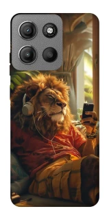 Чехол на Motorola Moto G15 Power Лев v2 фото 1 из 1