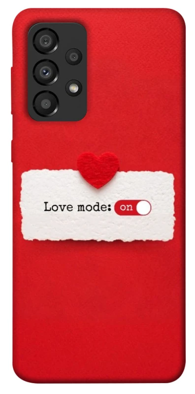 Чехол на Samsung Galaxy A33 5G Love Mode ON фото 1 из 1