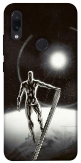 Чехол на Xiaomi Redmi Note 7 / Note 7 Pro / Note 7s Серебряный сёрфер фото 1 из 1