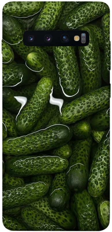 Чохол на Samsung Galaxy S10+ Cucumber фото 1 з 1