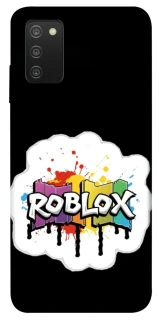 Чохол на Samsung Galaxy A03s Roblox logo ver.2 фото 1 з 1