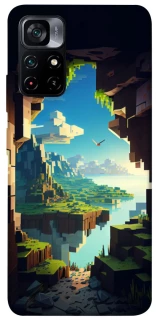 Чохол на Xiaomi Poco M4 Pro 5G Minecraft sunrise фото 1 з 1