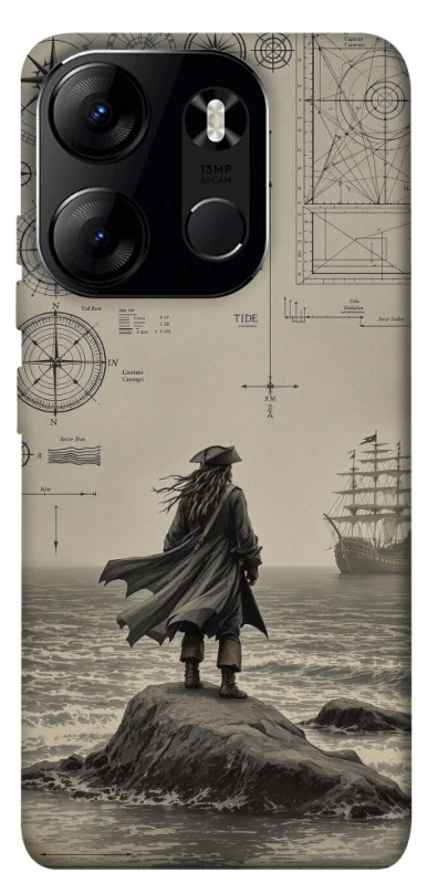 Чохол на Tecno Spark Go 2023 Captain Jack Sparrow фото 1 з 1