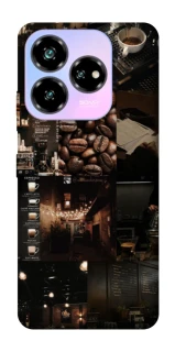 Чехол на ZTE Nubia V60 Desing Coffee collage ver.1 фото 1 из 1