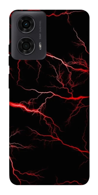 Чохол на Motorola Moto G24 Червона молнія фото 1 з 1