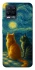 Чохол на Realme 8 Cats under the stars фото 1 з 1