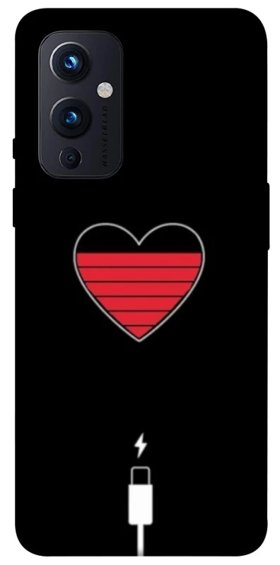 Чехол на OnePlus 9 Charge your heart фото 1 из 1