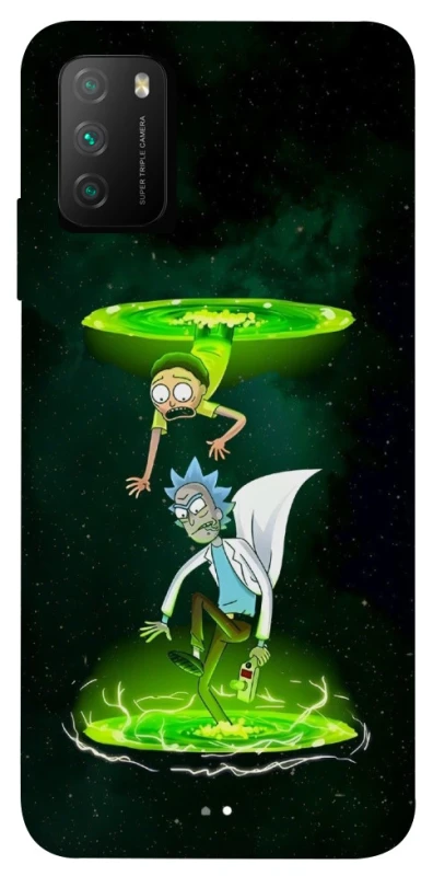 Чохол на Xiaomi Poco M3 Rick and Morty фото 1 з 1