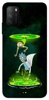 Чохол на Xiaomi Poco M3 Rick and Morty фото 1 з 1