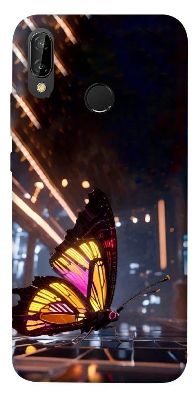 Чохол на Huawei P20 Lite Cyber butterfly фото 1 з 1