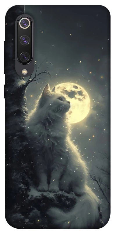 Чехол на Xiaomi Mi 9 SE Кот под луной фото 1 из 1