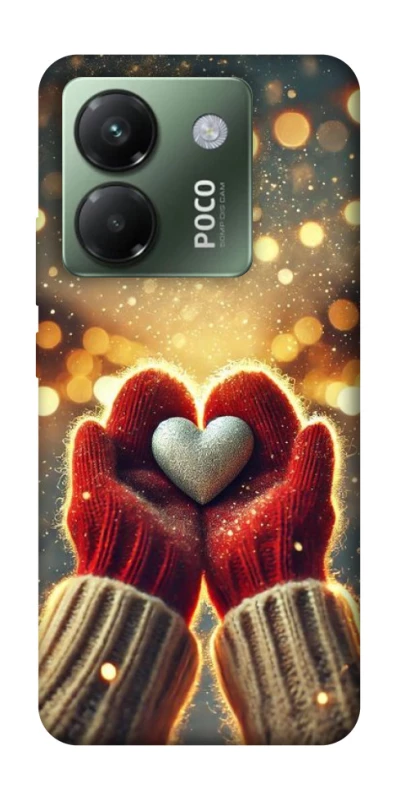 Чохол на Xiaomi Poco M7 pro 5G Heart in hand фото 1 з 1