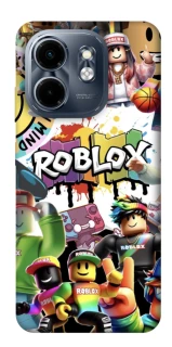 Чохол на Infinix Smart 9 4G / Hot 50i Roblox Characters Collage фото 1 з 1