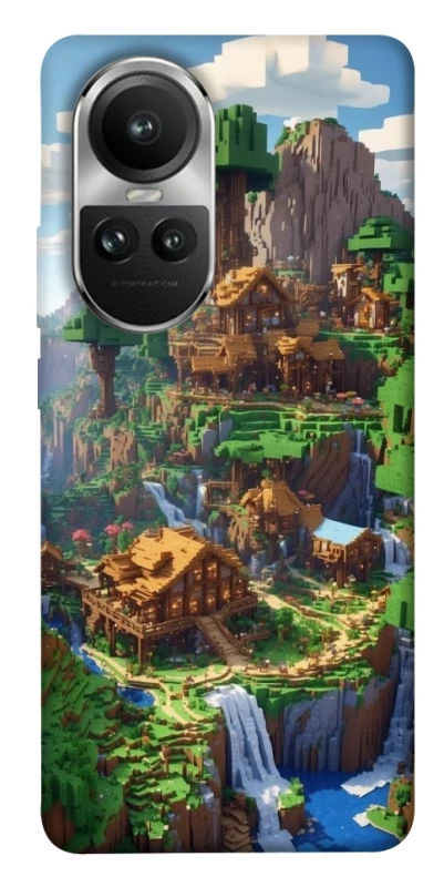 Чохол на Oppo Reno 10 Minecraft universe фото 1 з 1