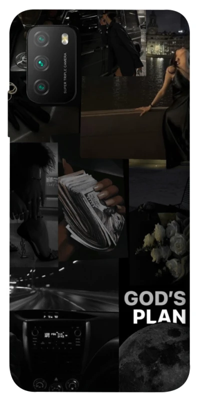 Чохол на Xiaomi Poco M3 God's plan фото 1 з 1