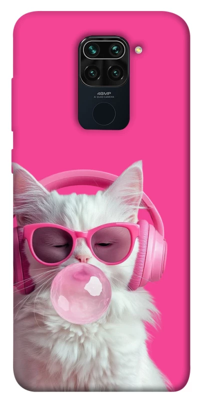 Чохол на Xiaomi Redmi Note 9 / Redmi 10X Pink kitty фото 1 з 1