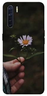 Чехол на Oppo A91 Ромашка v4 фото 1 из 1