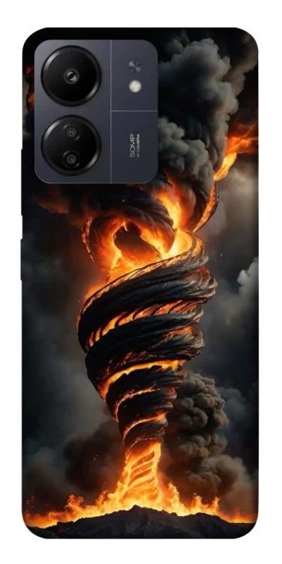 Чехол на Xiaomi Redmi 13C Огненный торнадо фото 1 из 1