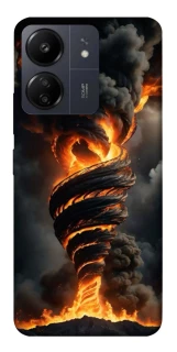 Чехол на Xiaomi Redmi 13C Огненный торнадо фото 1 из 1