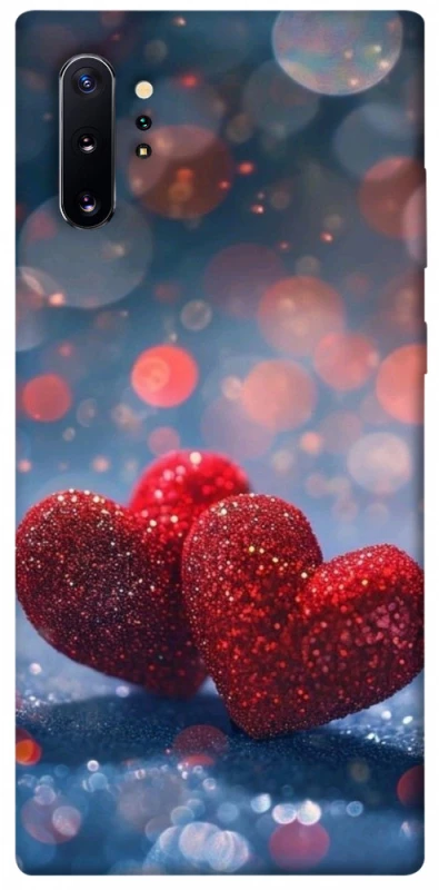 Чохол на Samsung Galaxy Note 10 Plus Red hearts фото 1 з 1