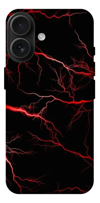 Чехол на Apple iPhone 17 (6.3") Красная молния фото 1 из 1