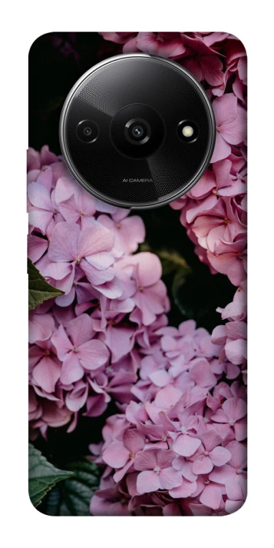 Чохол на Xiaomi Redmi A3 Рожеві гартензії фото 1 з 1