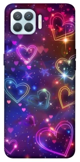 Чохол на Oppo F17 Pro Drawn hearts фото 1 з 1