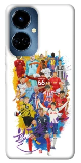 Чехол на TECNO Camon 19 Football Abstract v2 фото 1 из 1