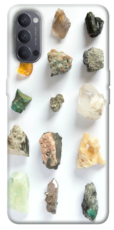 Чехол на Oppo Reno 4 Коллекция кристаллов фото 1 из 1