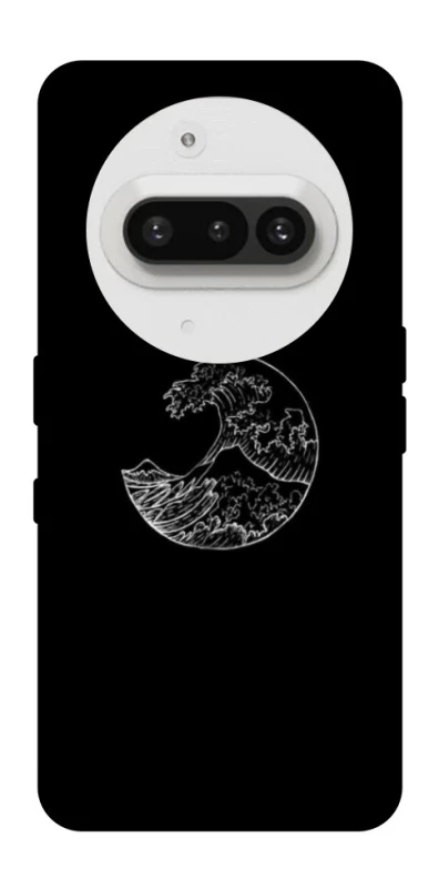 Чохол на Nothing Phone (3a) Black tsunami фото 1 Чохол на Nothing Phone (3a) Black tsunami фото 1 з 1