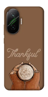Чехол на Xiaomi Poco F7 Thankful coffee фото 1 из 1
