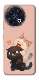 Чехол на TECNO Spark 30 Pro (KL7) Сat and cat фото 1 Чехол на TECNO Spark 30 Pro (KL7) Сat and cat фото 1 из 1