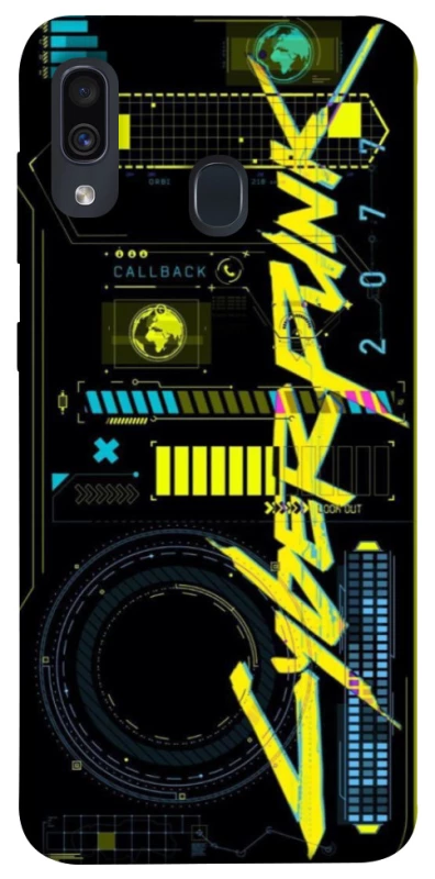 Чохол на Samsung Galaxy A20 / A30 Cyberpunk фото 1 з 1