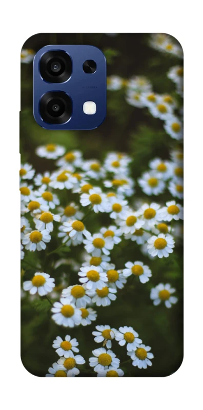 Чехол на Oppo A6 Pro 4G/5G Ромашки v13 фото 1 из 2