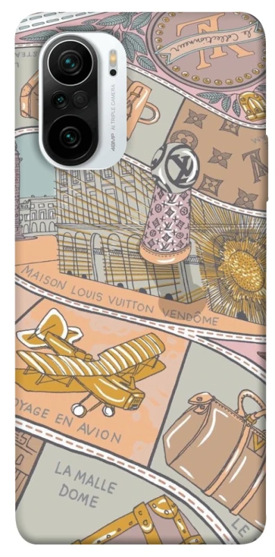 Чехол на Xiaomi Redmi K40 / K40 Pro / K40 Pro+ / Poco F3 Fashion collage ver.2 фото 1 из 1