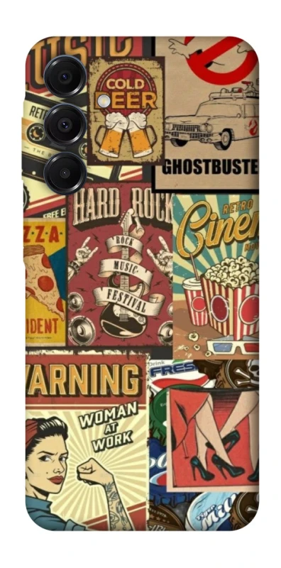 Чохол на Samsung Galaxy A16 4G/5G Retro collage ver.2 фото 1 з 1