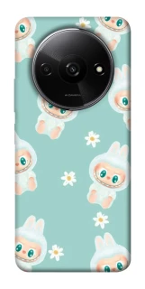 Чехол на Xiaomi Redmi A3 Labubu Green фото 1 из 1