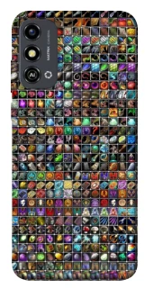 Чехол на ZTE Blade A53 Inventory menu ver.1 фото 1 из 1