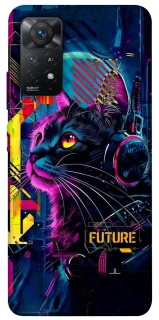 Чохол на Xiaomi Redmi Note 11 Pro 4G/5G Cyber Cat v2 фото 1 з 1