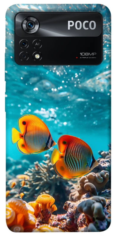 Чохол на Xiaomi Poco X4 Pro 5G Coral fish фото 1 з 1