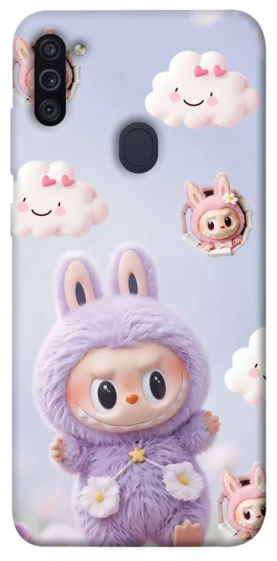 Чехол на Samsung Galaxy M11 Labubu & clouds фото 1 из 1