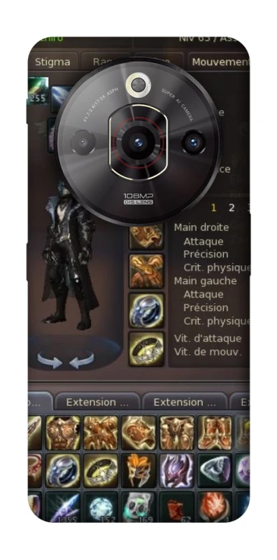 Чохол на ZTE Nubia Focus Pro Character Menu ver.1 фото 1 з 1
