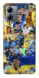 Чохол на Motorola Moto G14 UA-Football ver.6 фото 1 з 1