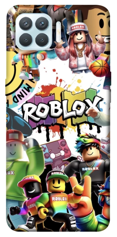 Чохол на Oppo F17 Pro Roblox Characters Collage фото 1 з 1