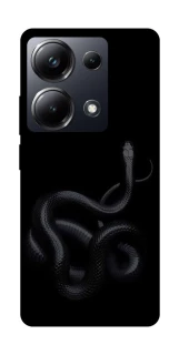 Чохол на Xiaomi Poco M6 Pro 4G Black snake фото 1 з 1