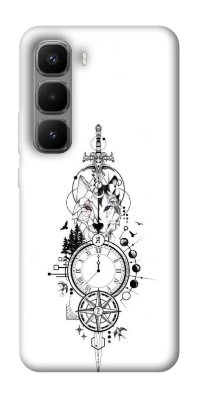 Чехол на Infinix Hot 60 Pro+ Tattoo ver.8 фото 1 из 1