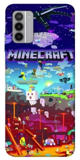 Чехол на Nokia G42 Minecraft world фото 1 из 1