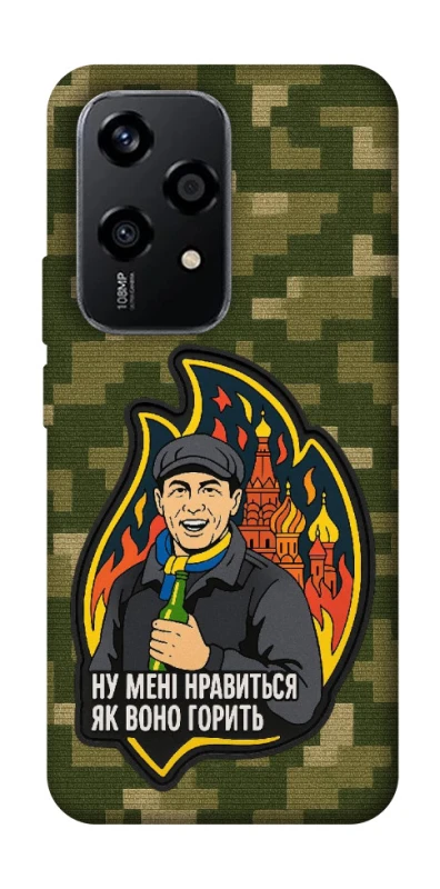 Чохол на Honor 200 Lite Ну мені нравиться як воно горить фото 1 з 1