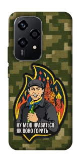 Чохол на Honor 200 Lite Ну мені нравиться як воно горить фото 1 з 1