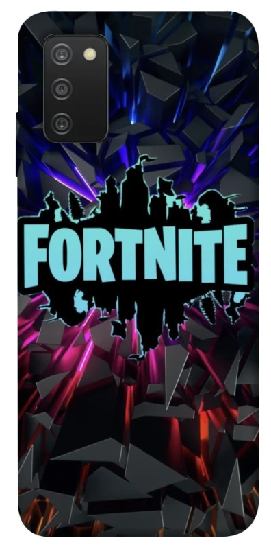 Чохол на Samsung Galaxy A03s Fortnite logo ver.3 фото 1 з 1